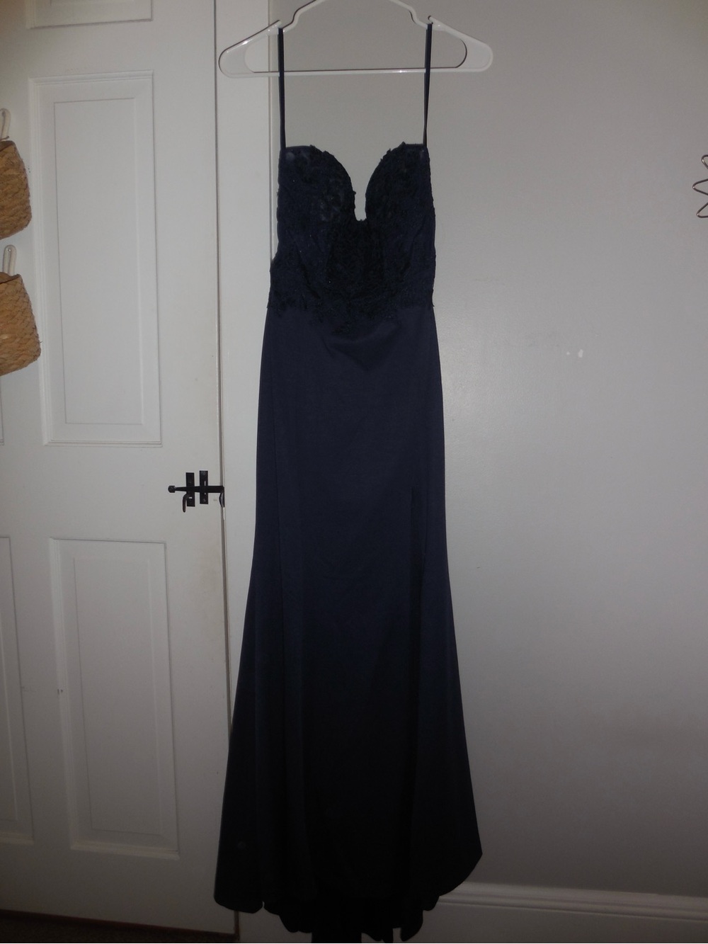 Navy Blue Prom Dress